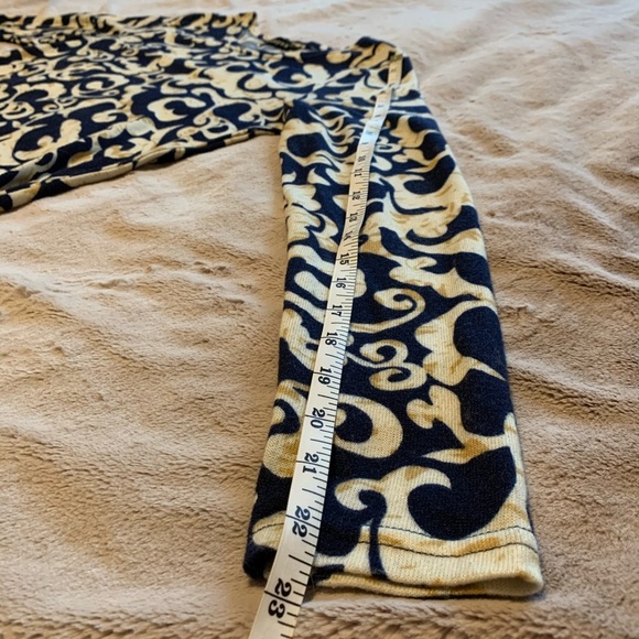 Allegra K Side Ruched Patterned Tunic Shirt - Picture 12 of 16